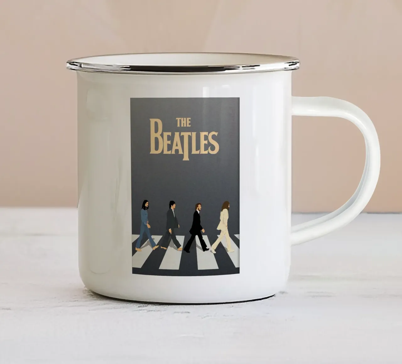 Tour della memoria musicale tazza in smalto da nabcu