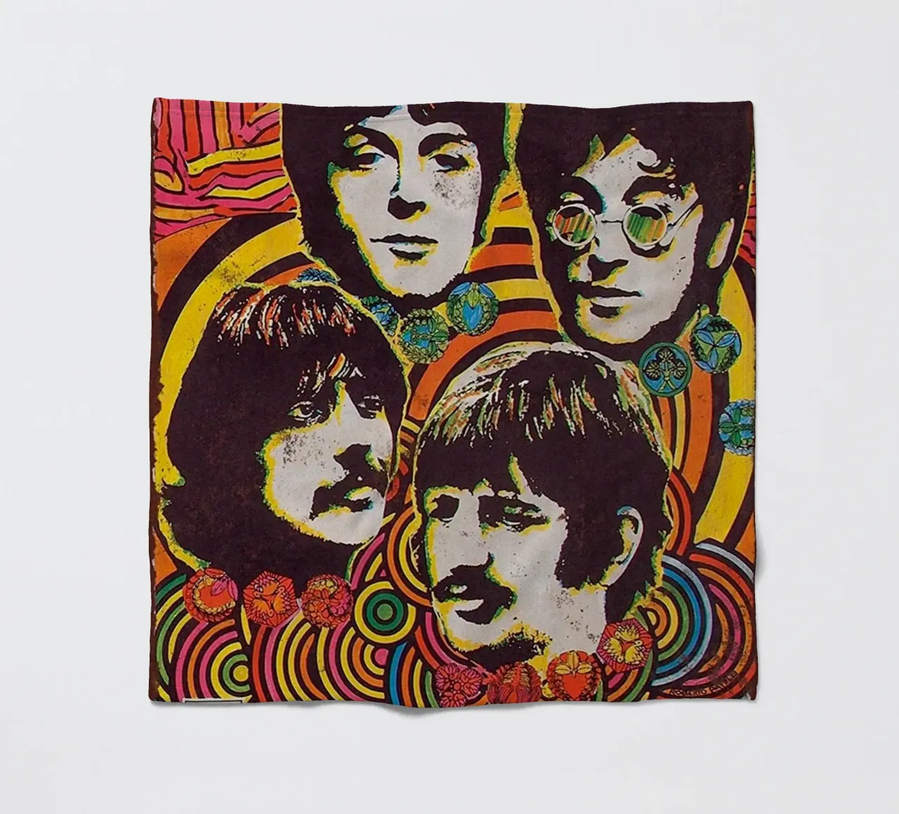 Come Together In Music fleece blanket by nabcu