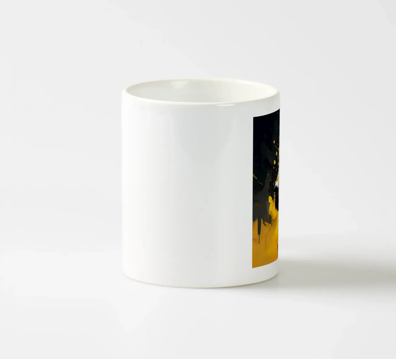 Cane, Doberman_style_G_1 tazza in ceramica da Tierisch bunt by LK