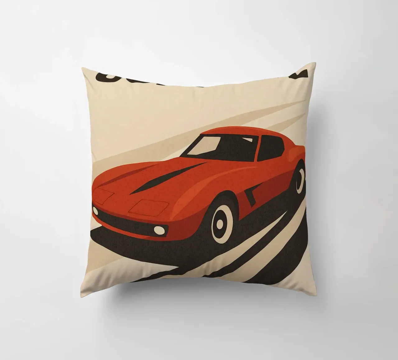 CORVETTE - La leggenda americana a tutta velocità cuscino da Art Typo Essentiel