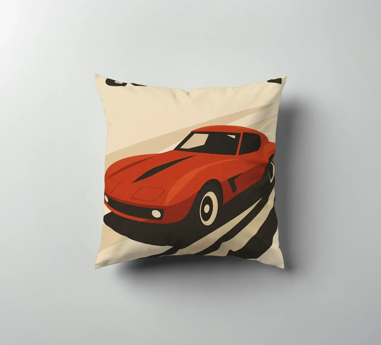 CORVETTE - La leggenda americana a tutta velocità cuscino da Art Typo Essentiel