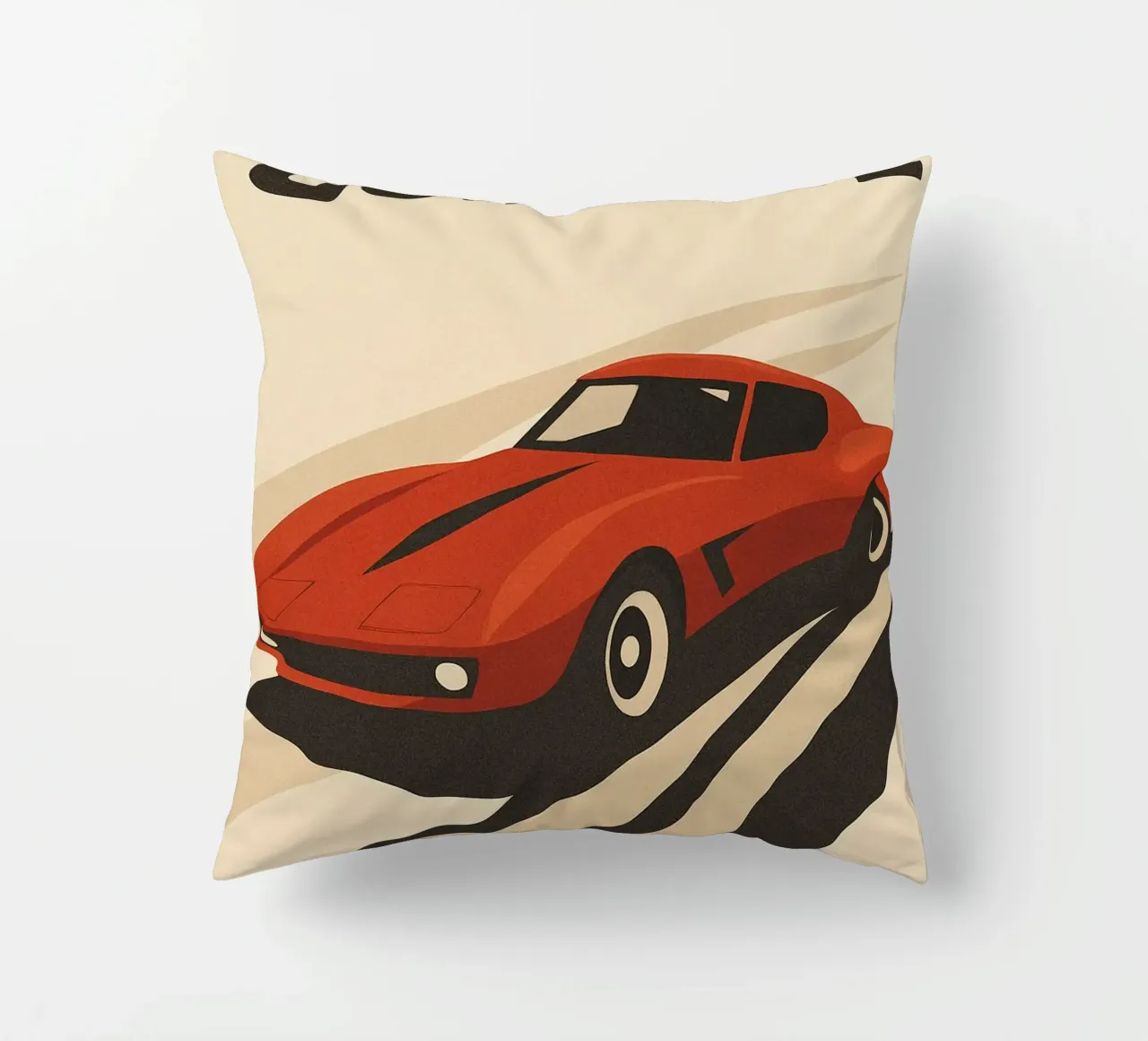 CORVETTE - La leggenda americana a tutta velocità cuscino da Art Typo Essentiel