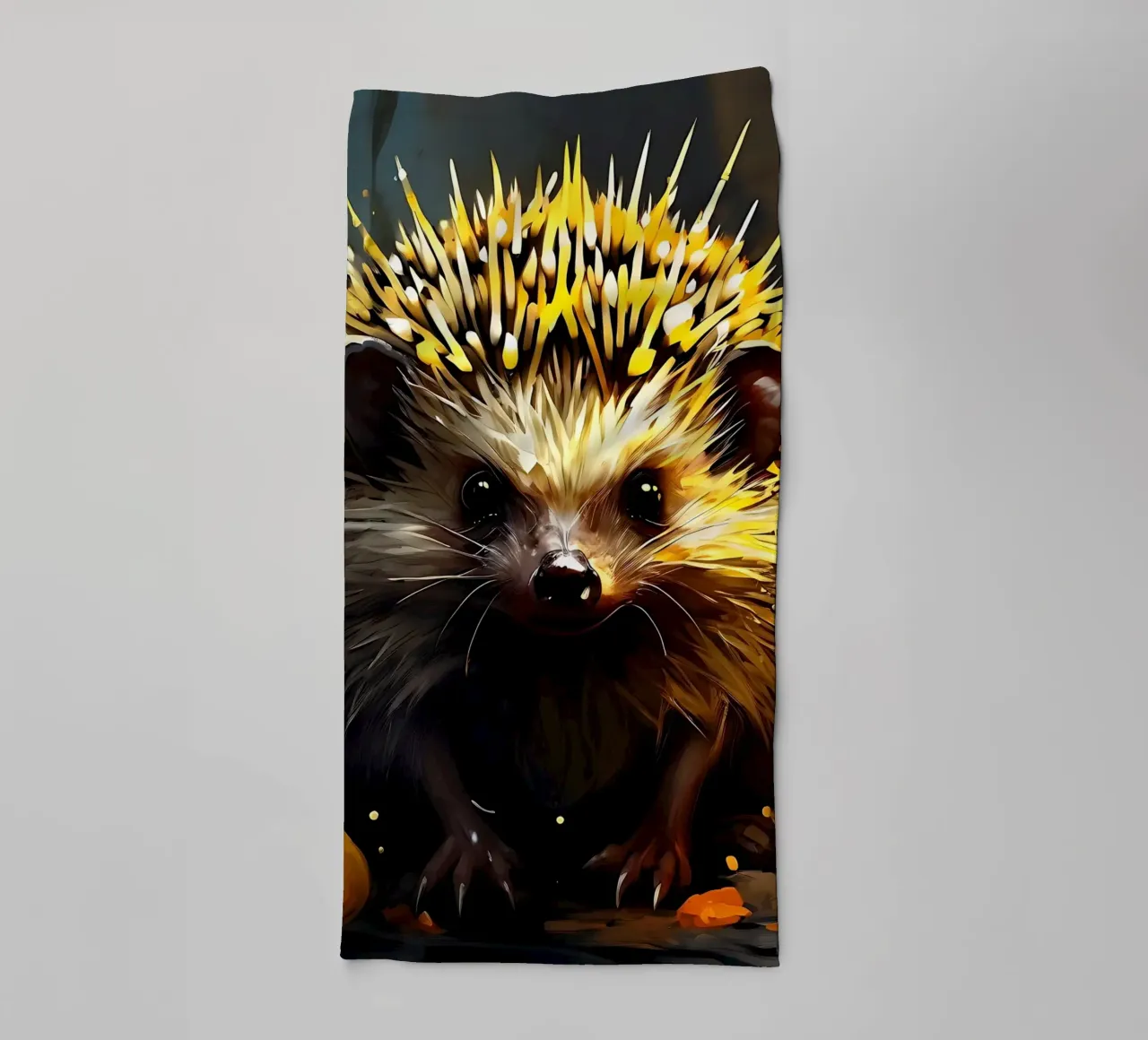 Hedgehog_style_G_1 towel by Tierisch bunt by LK