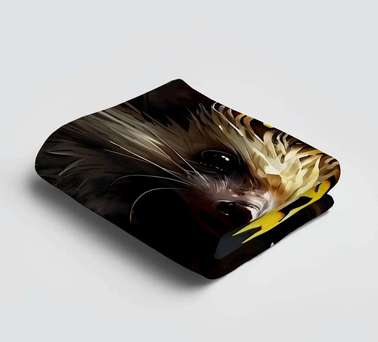 Hedgehog_style_G_1 towel by Tierisch bunt by LK