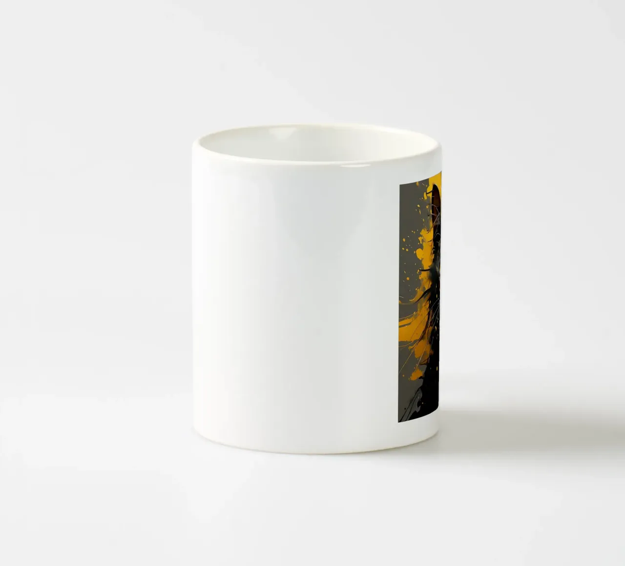Stile_gatto_G_1 tazza in ceramica da Tierisch bunt by LK