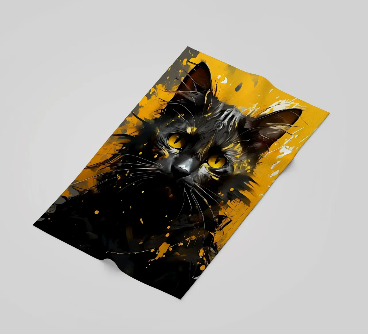 Stile_gatto_G_1 telo mare da Tierisch bunt by LK