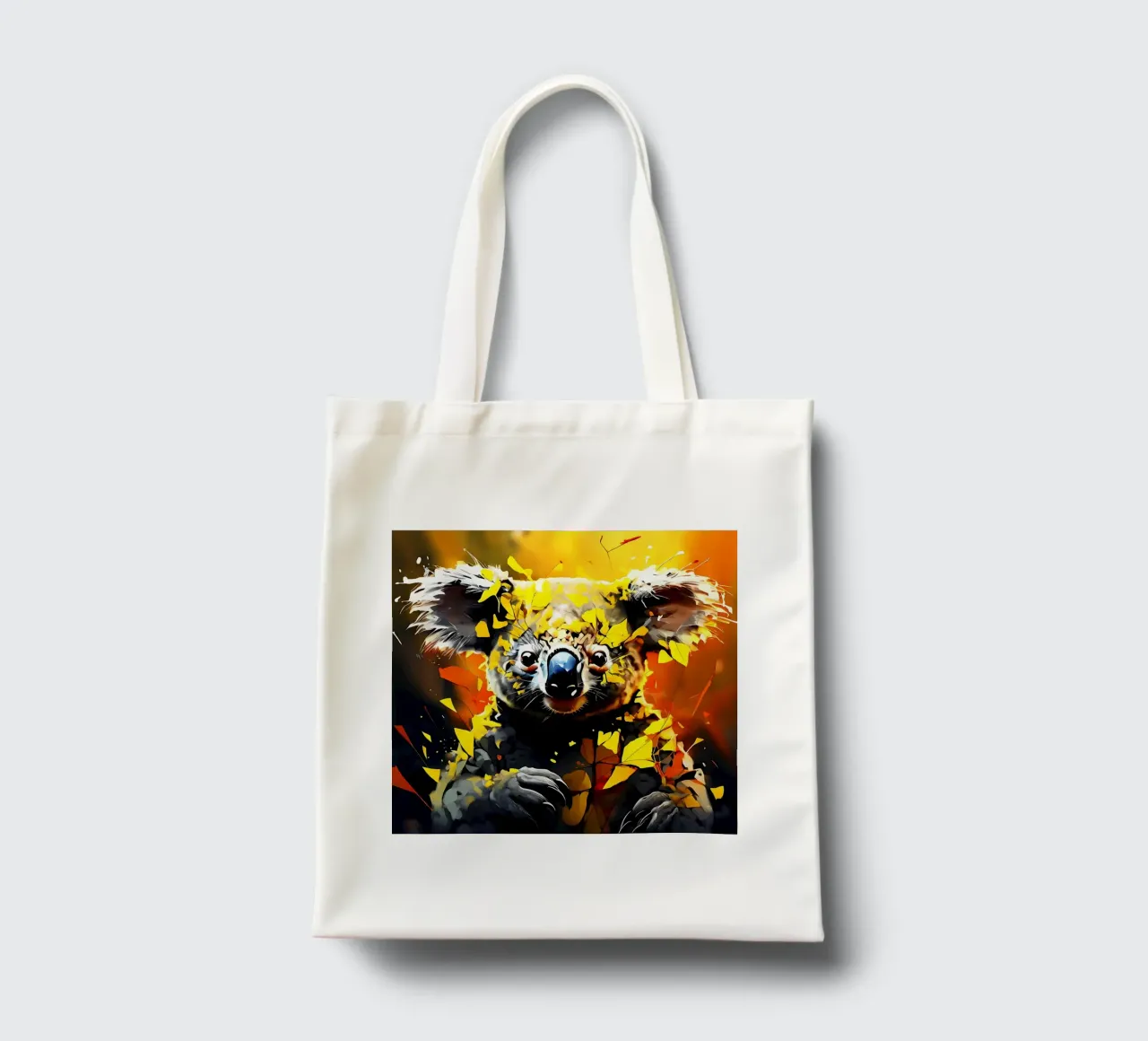 Koala_Style_G_1 tote bag by Tierisch bunt by LK