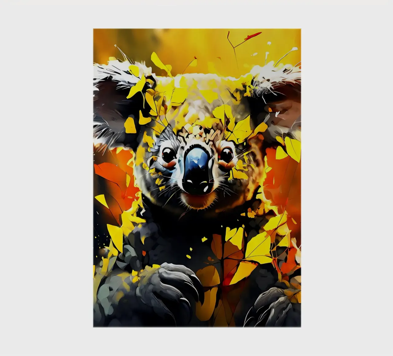Koala_Stil_G_1 carnet de notes de Tierisch bunt by LK