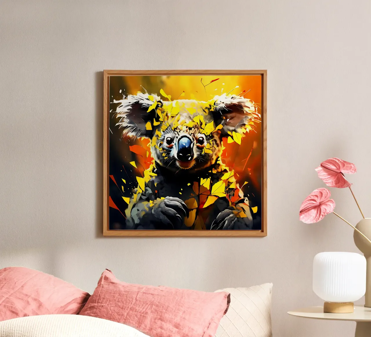 Koala_Style_G_1 alu-dibond by Tierisch bunt by LK