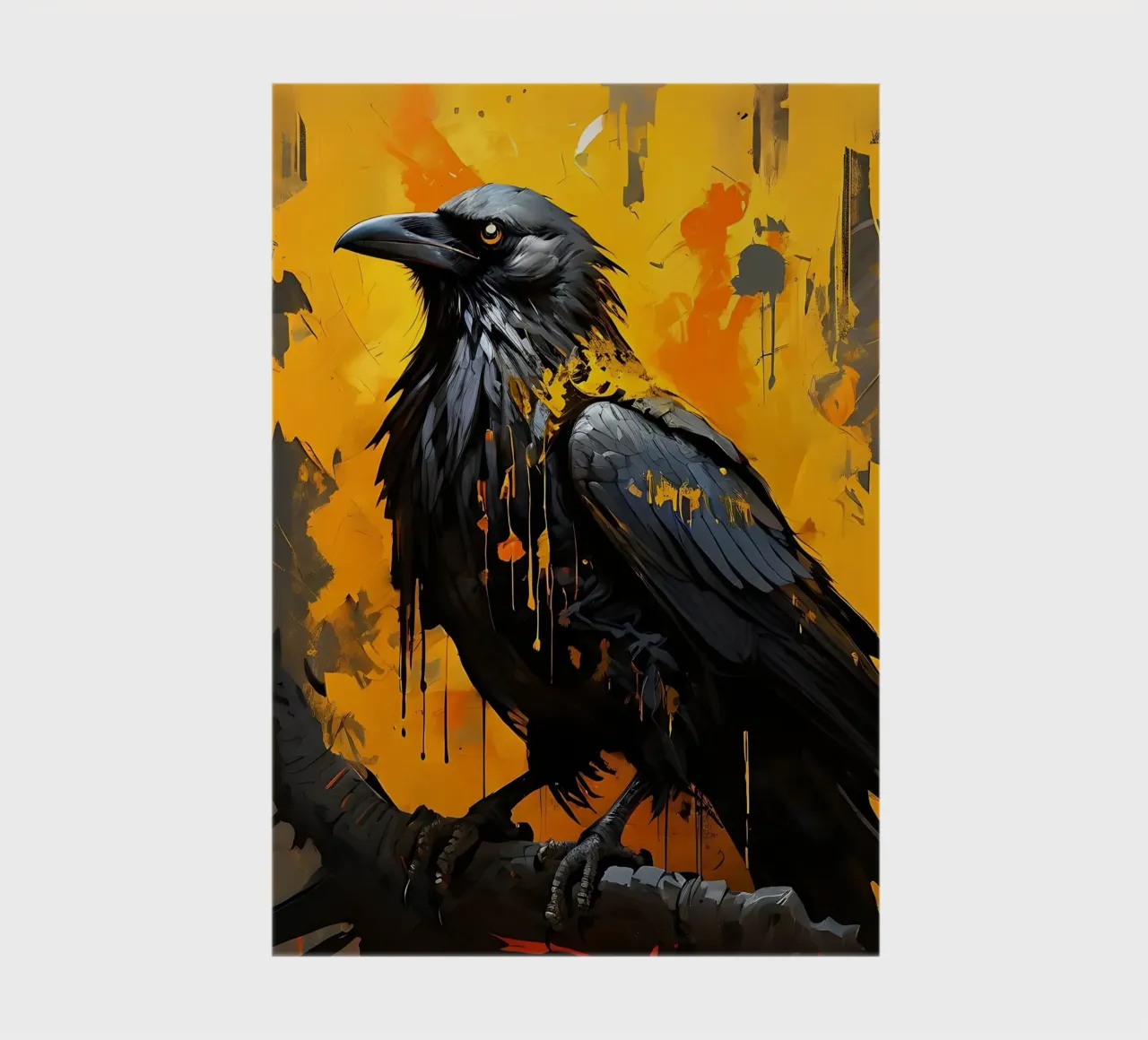 Crow_Style_G_1 notebook by Tierisch bunt by LK