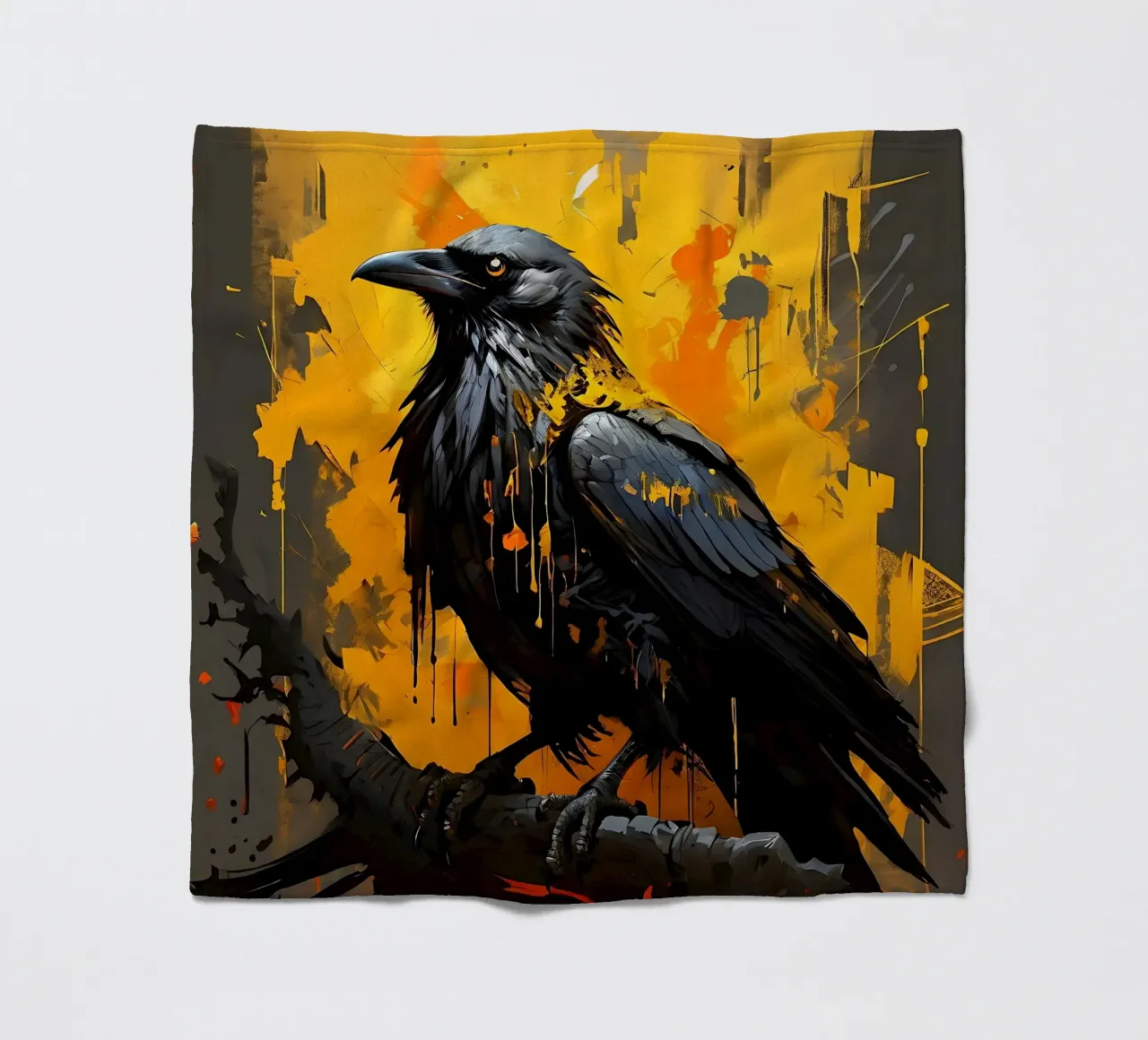 Corvo_Stile_G_1 coperta in pile da Tierisch bunt by LK