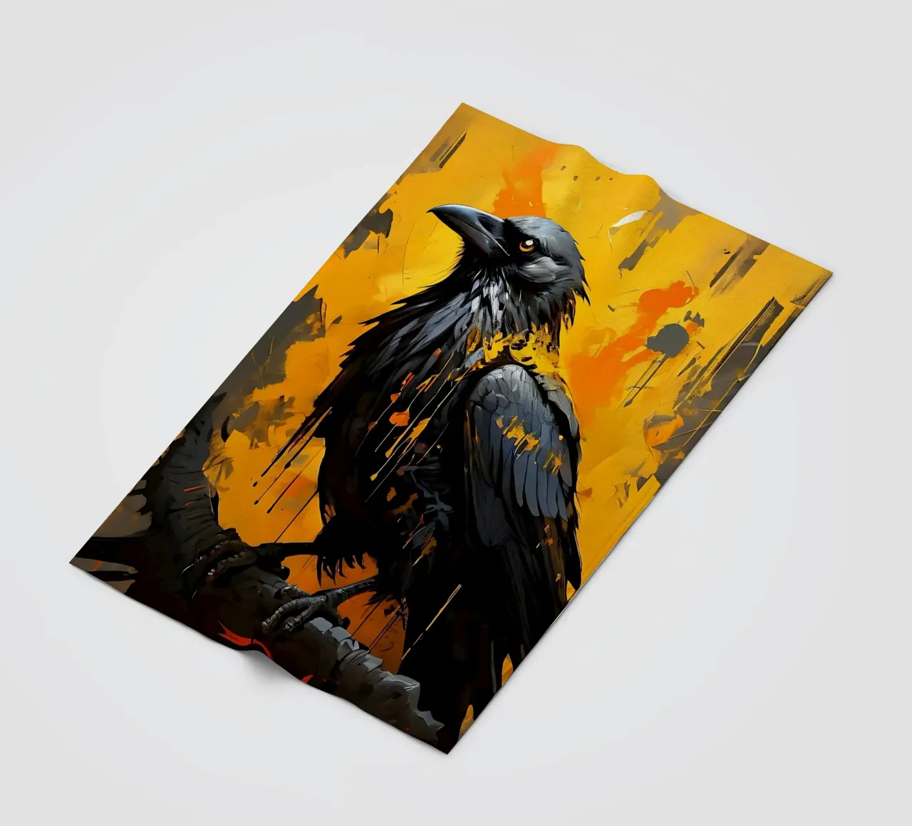Corvo_Stile_G_1 coperta in pile da Tierisch bunt by LK