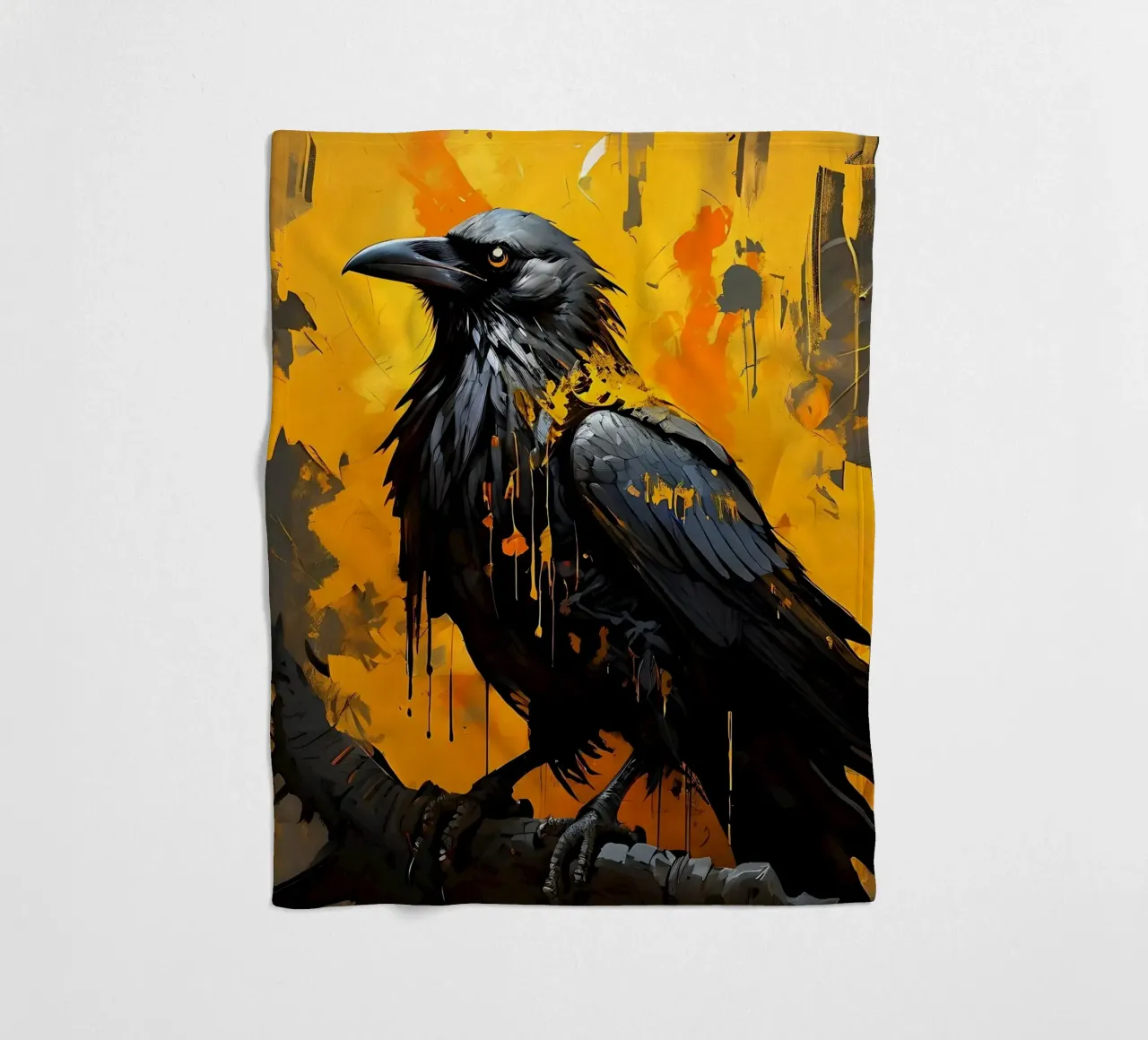 Corvo_Stile_G_1 coperta in pile da Tierisch bunt by LK