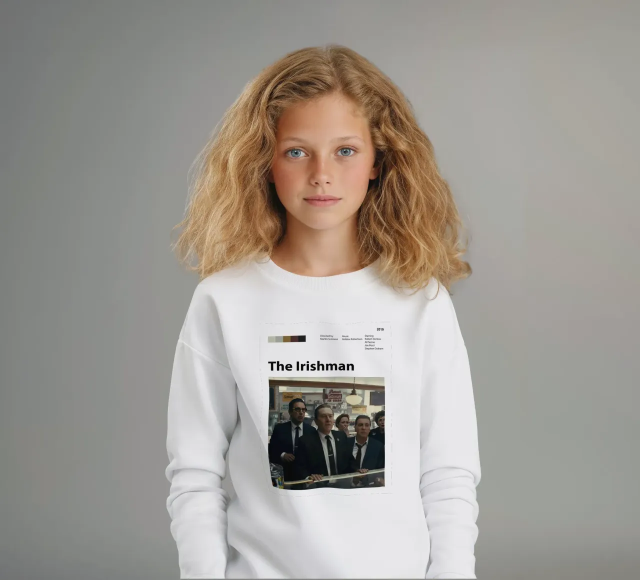 The Irishman kids sweatshirt by 🎞 The Movie Wall