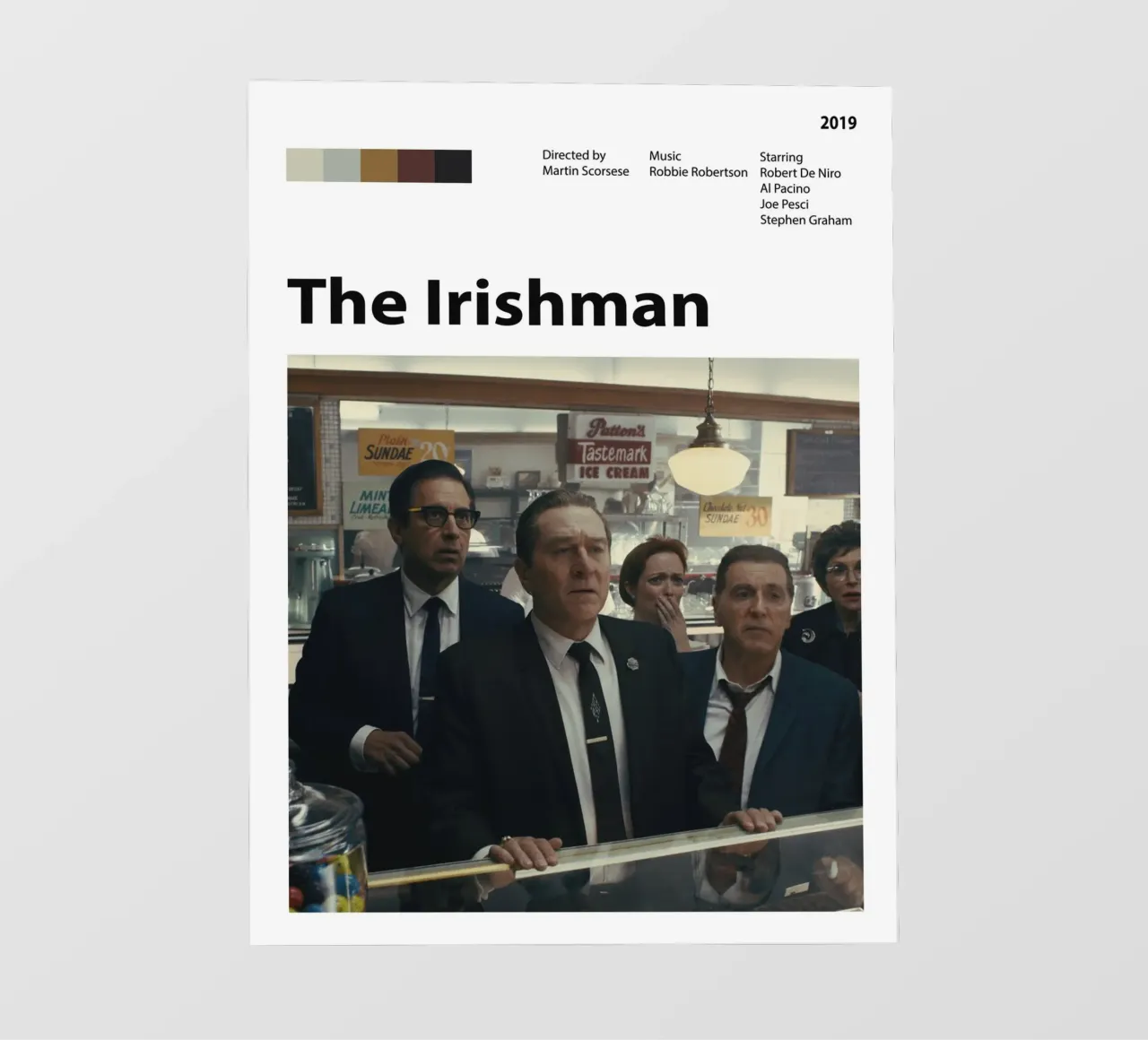 L'irlandese telo in pvc da 🎞 The Movie Wall