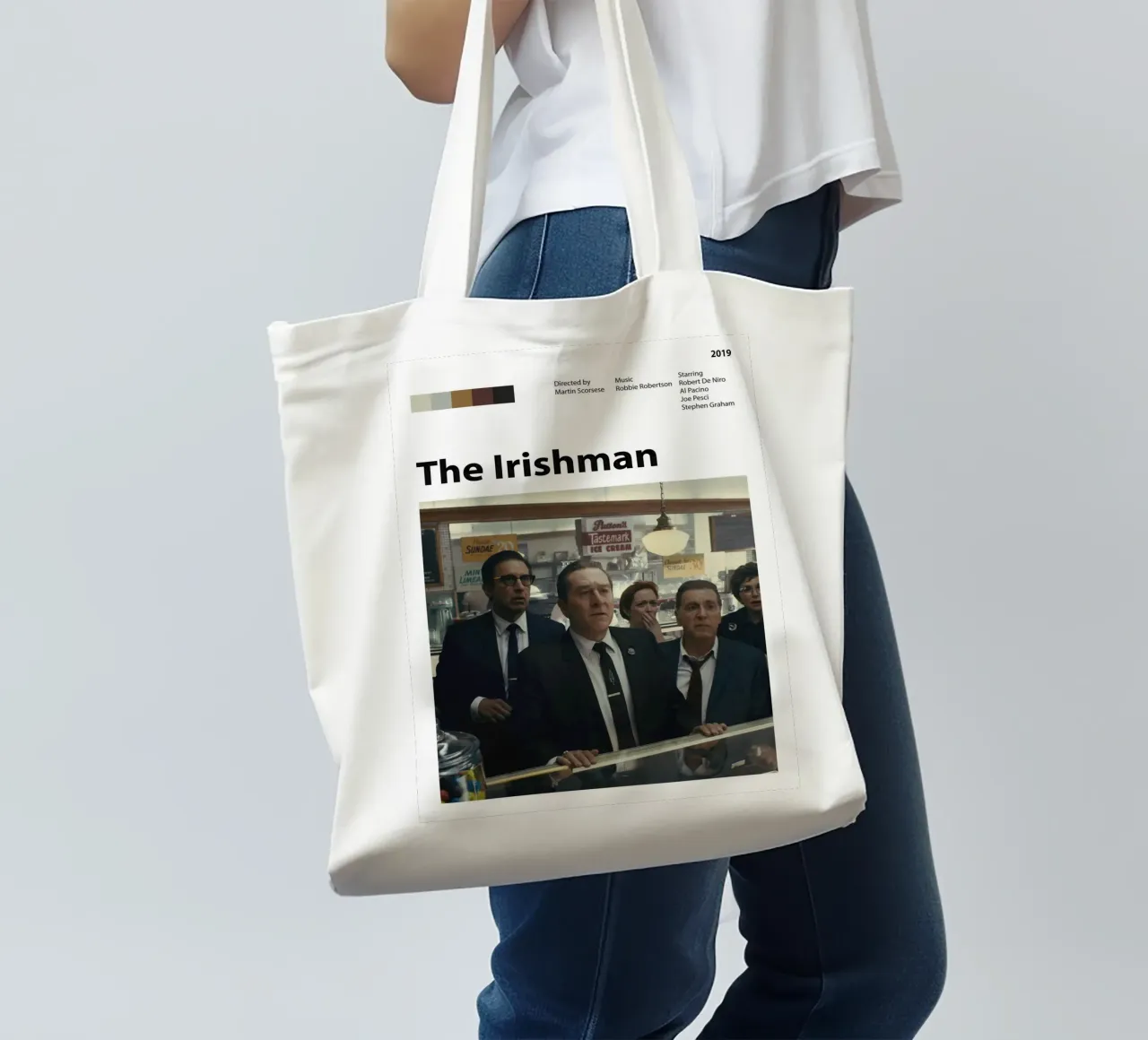 The Irishman tote bag by 🎞 The Movie Wall
