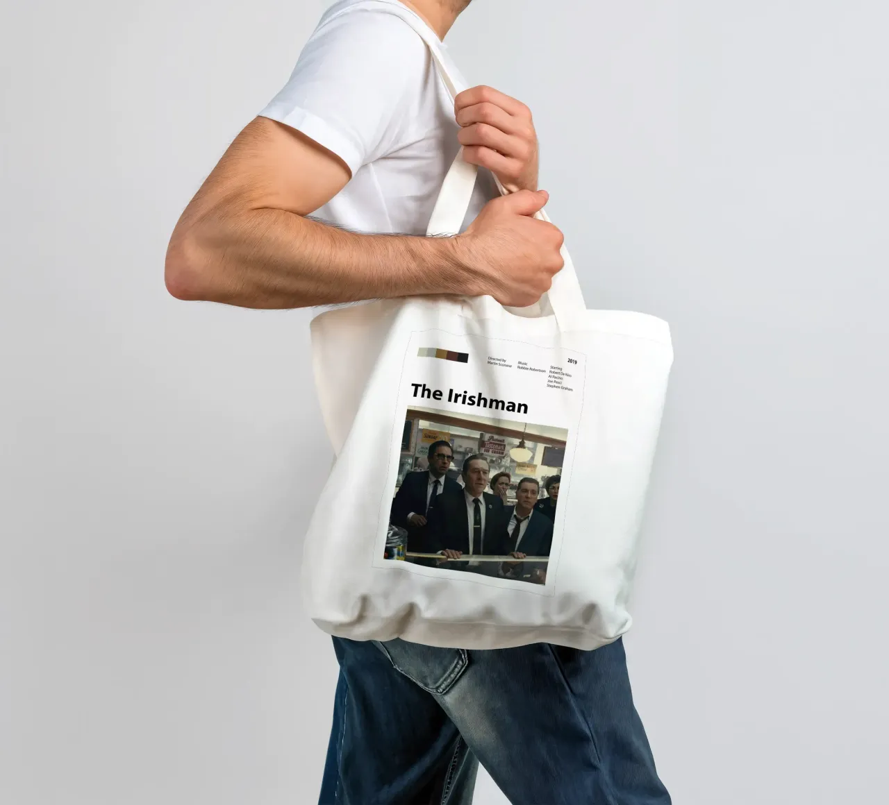 The Irishman tote bag by 🎞 The Movie Wall