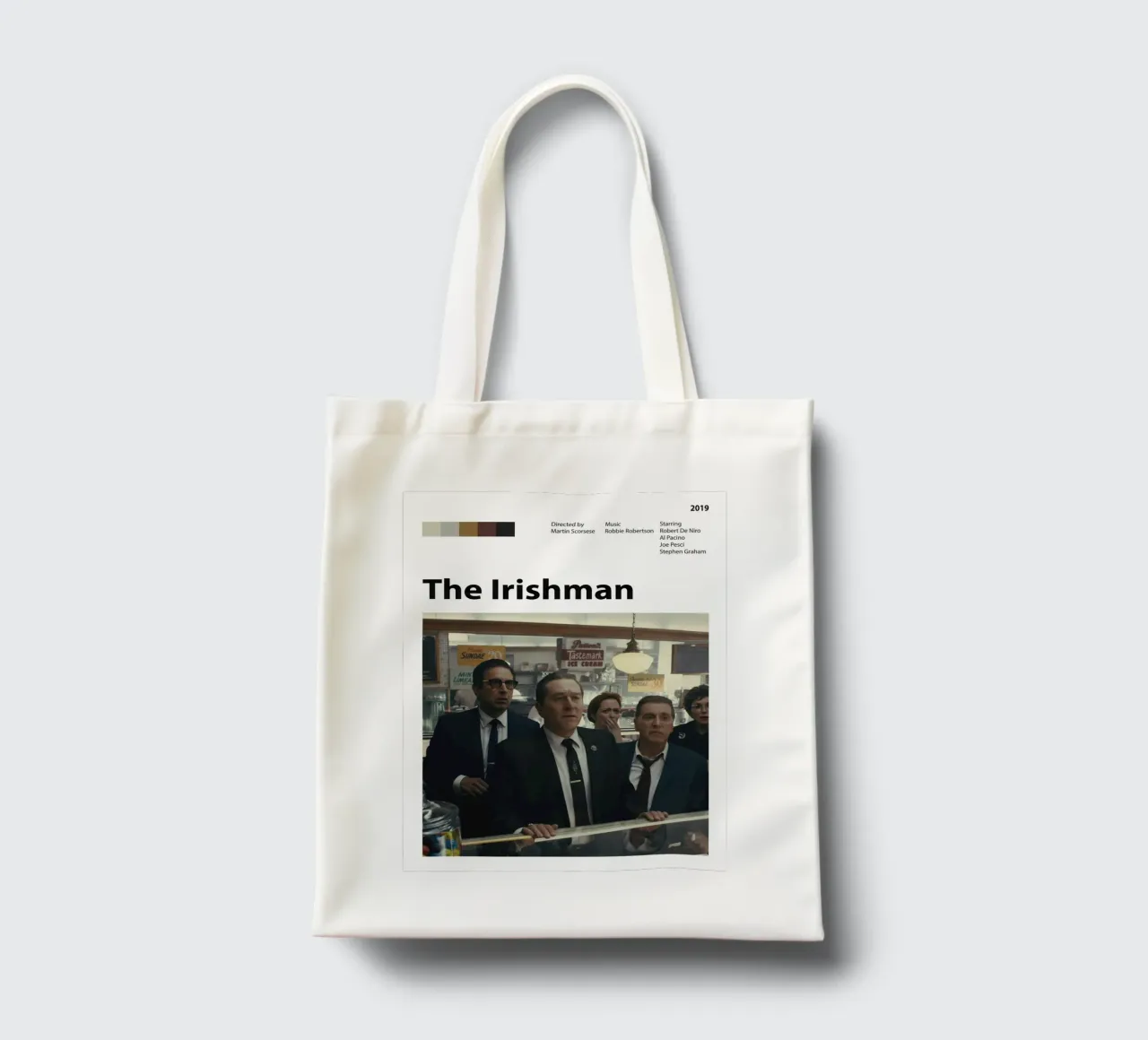 The Irishman tote bag by 🎞 The Movie Wall