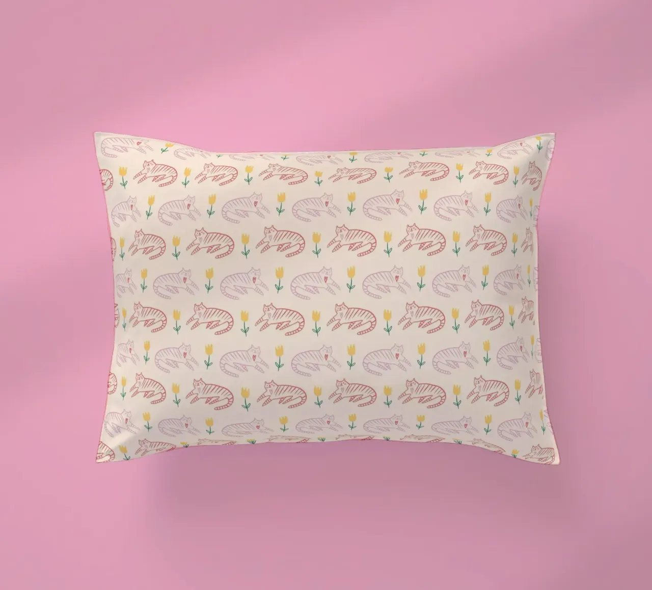 Tiger Pattern No 01 cuscino da treechild