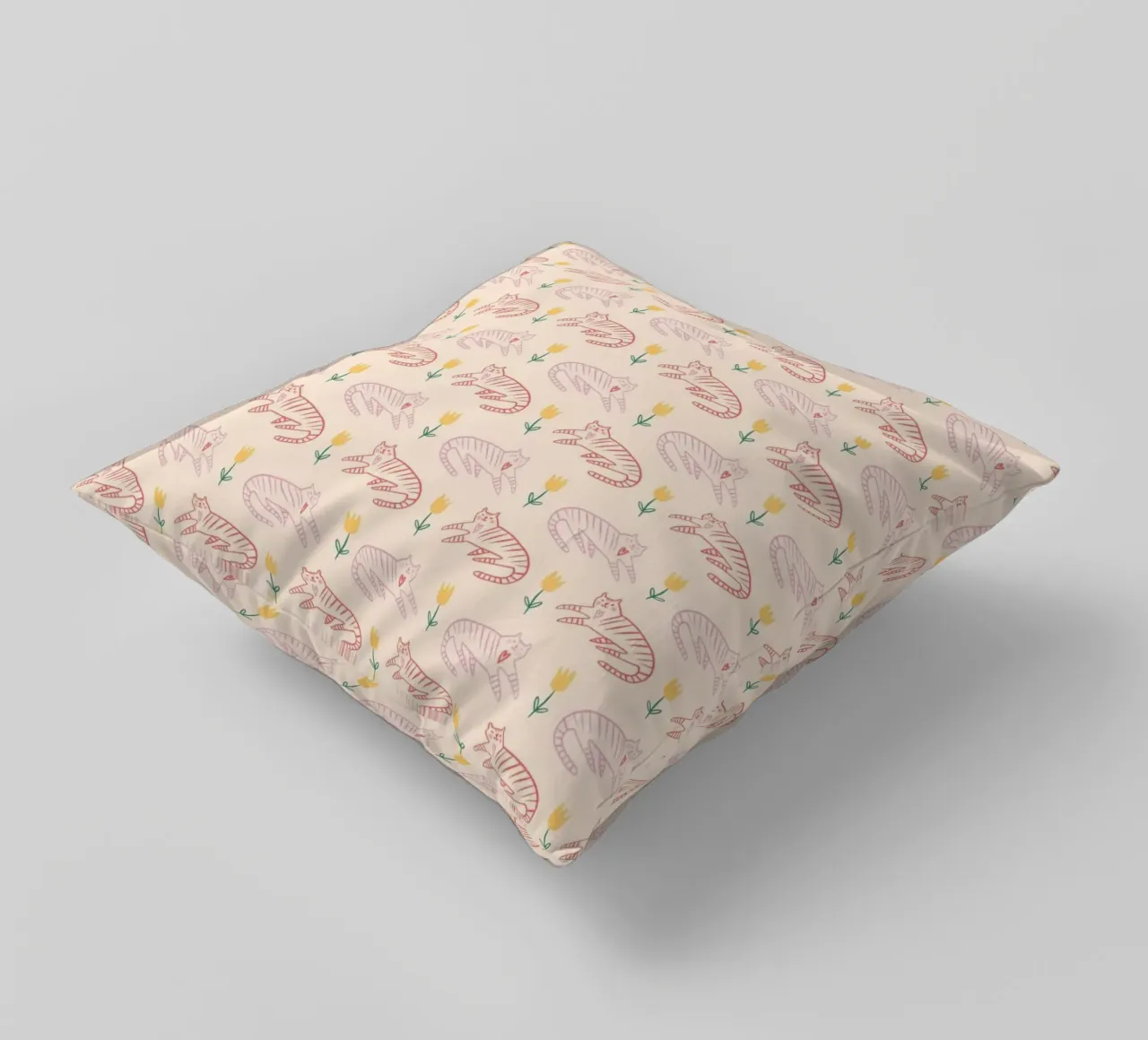 Tiger Pattern No 01 cuscino da treechild