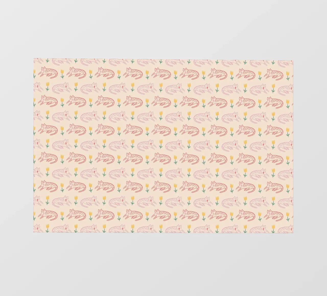 Tiger Pattern No 01 telo in pvc da treechild