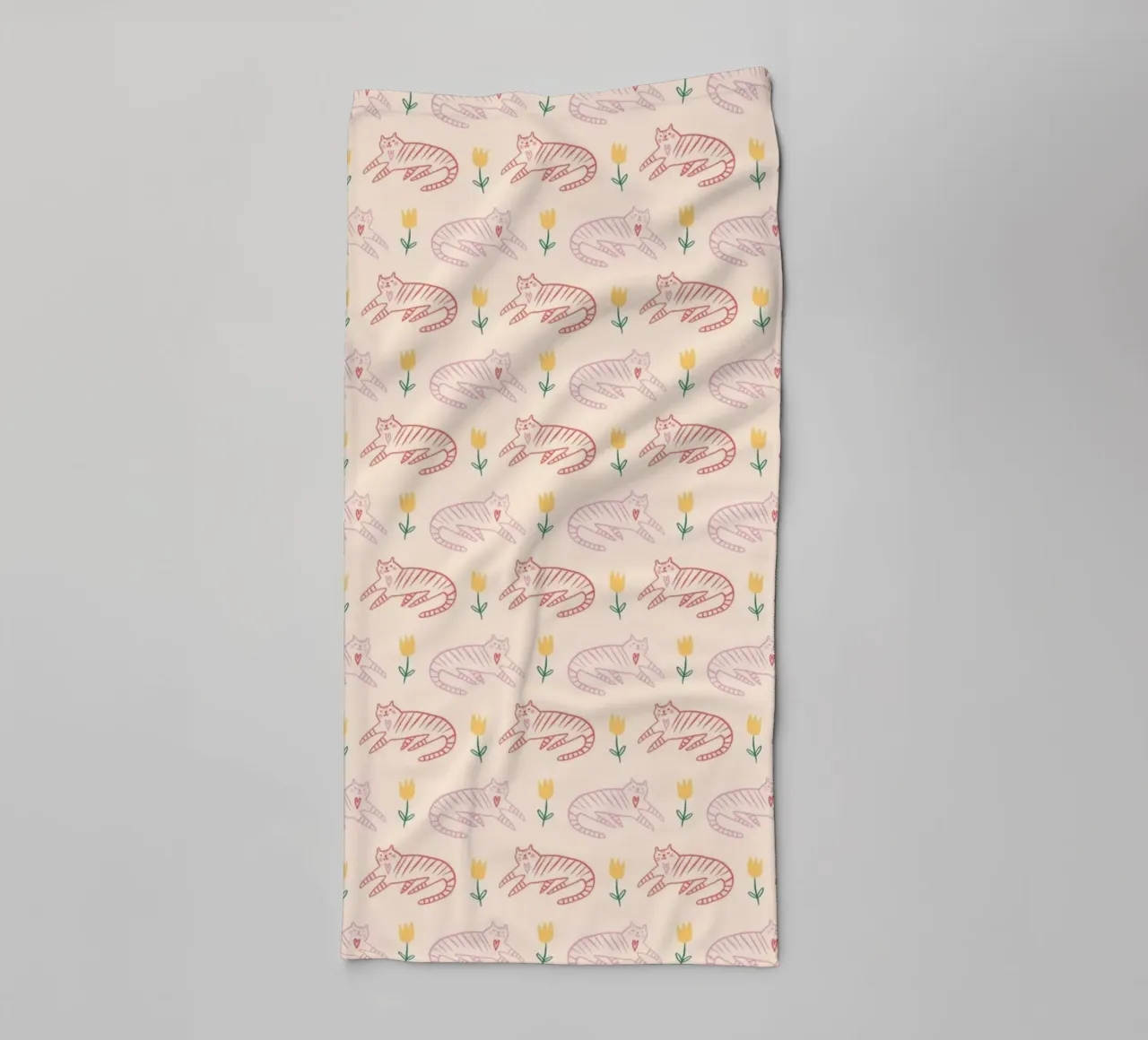 Tiger Pattern No 01 asciugamano da bagno da treechild