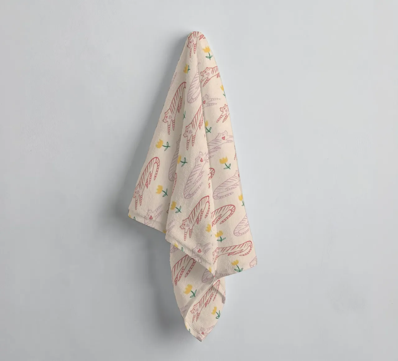 Tiger Pattern No 01 asciugamano da bagno da treechild