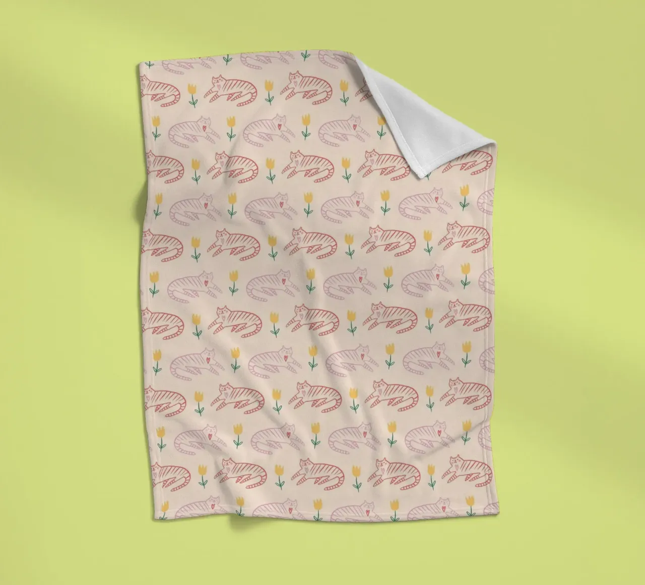 Tiger Pattern No 01 coperta in pile da treechild