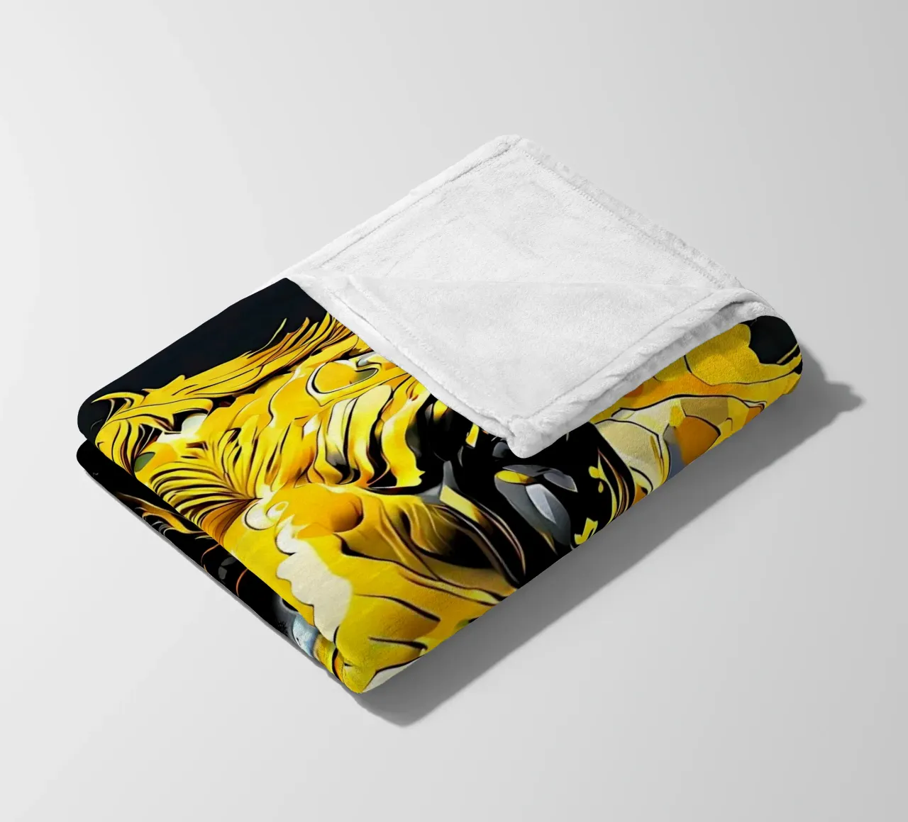 Mucca, stile_toro_G_1 coperta in pile da Tierisch bunt by LK