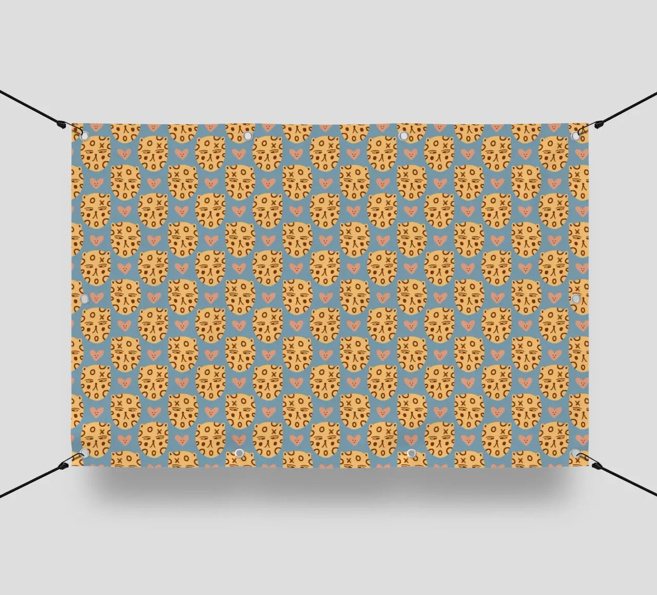Tiger Pattern No 02 telo in pvc da treechild