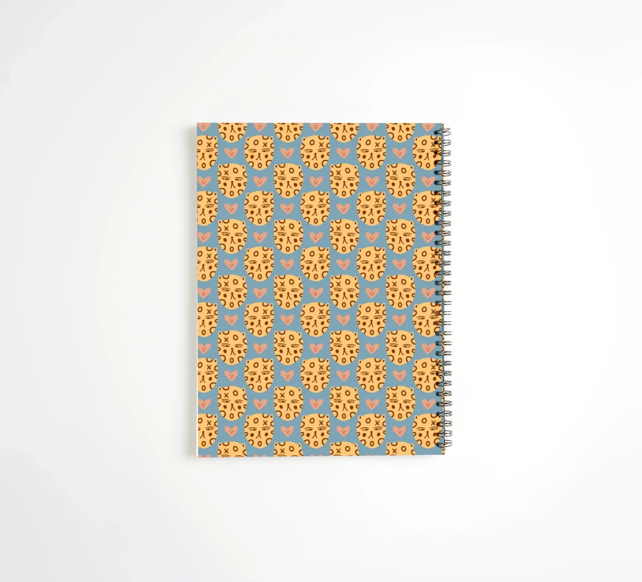 Tiger Pattern No 02 diario ad anelli da treechild