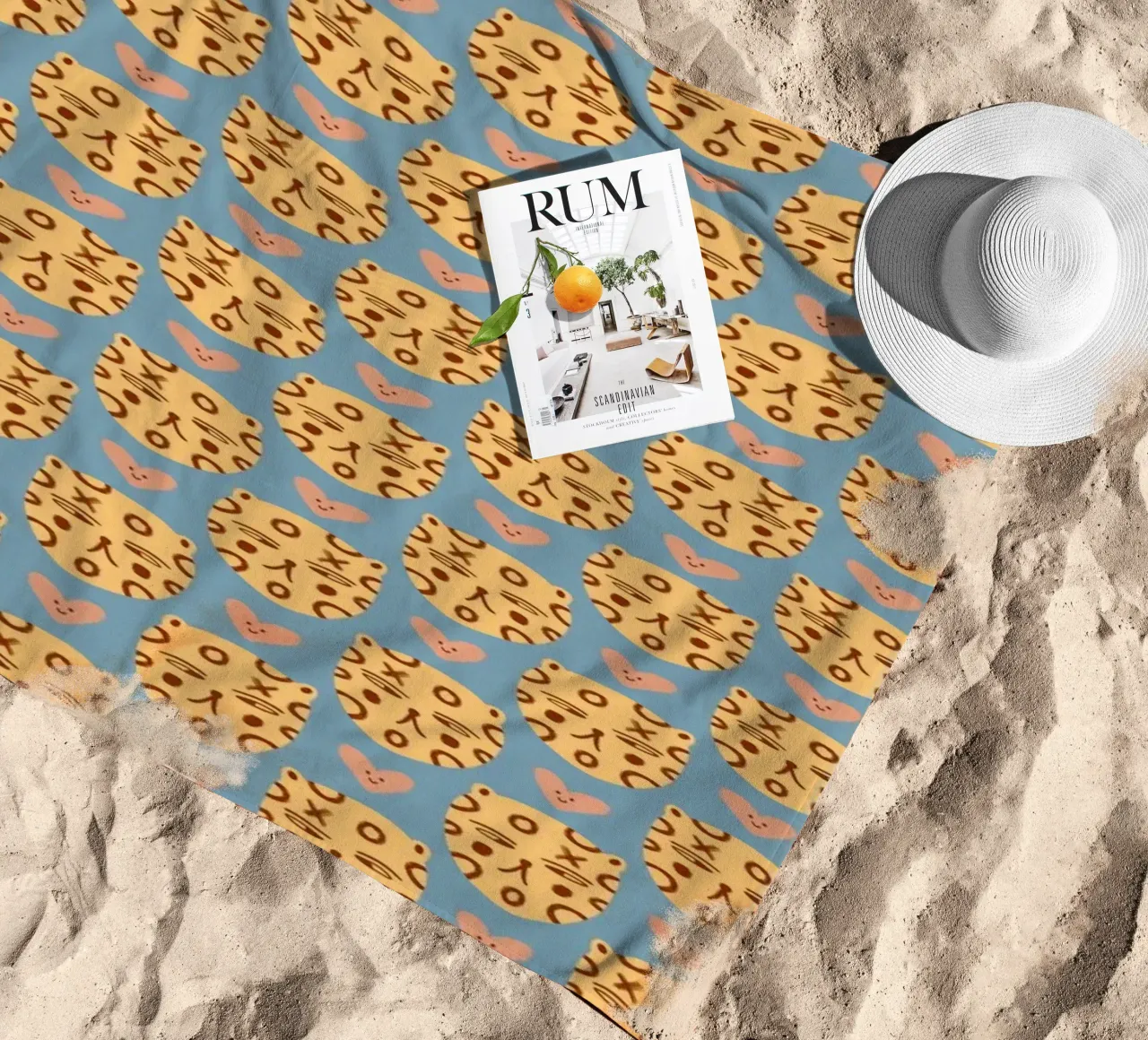 Tiger Pattern No 02 telo mare da treechild