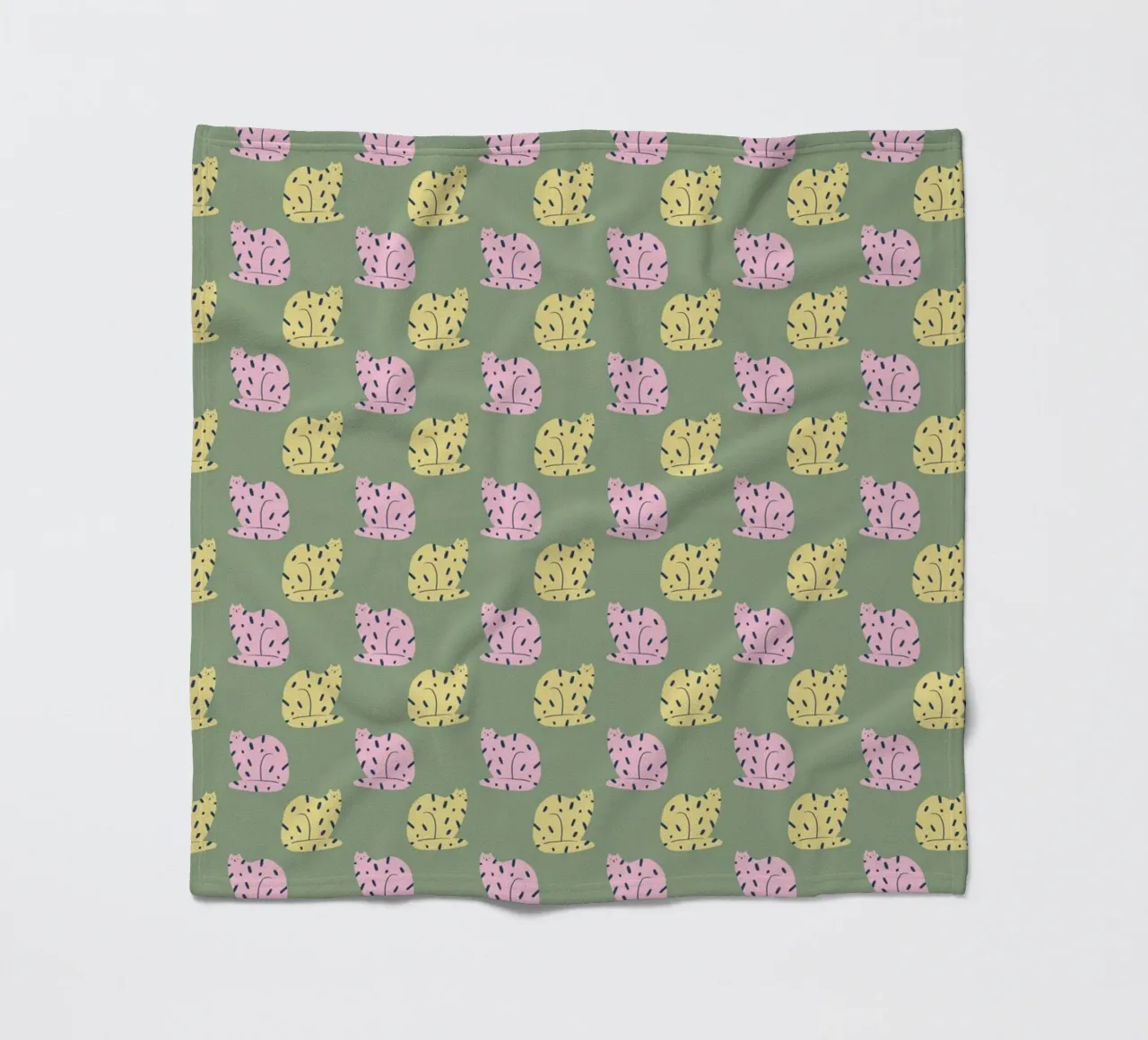 Cat Pattern No 03 coperta in pile da treechild