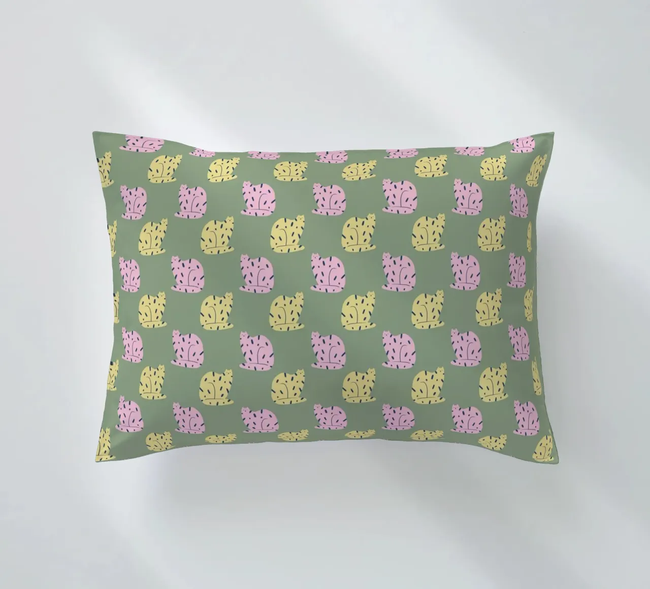 Cat Pattern No 03 cuscino da treechild