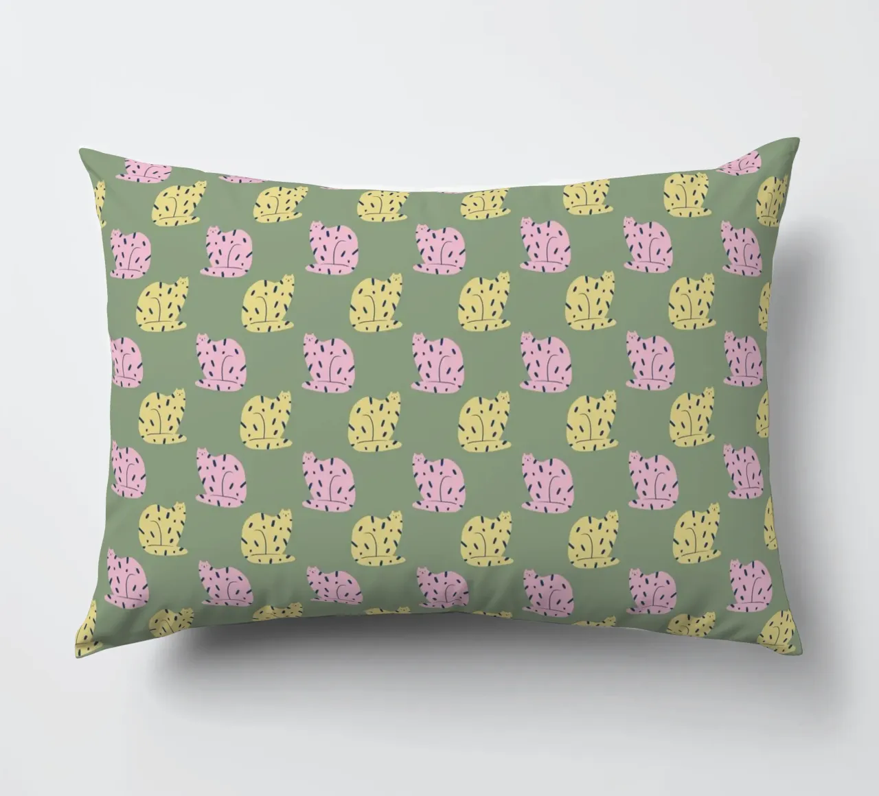 Cat Pattern No 03 cuscino da treechild