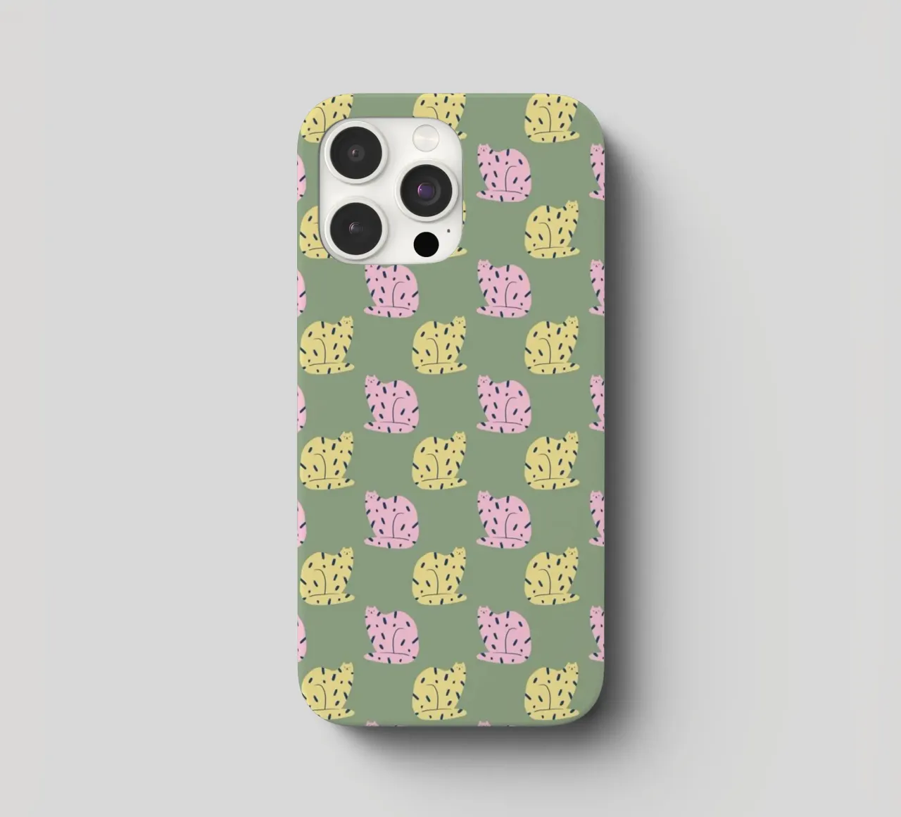 Cat Pattern No 03 cover iphone da treechild