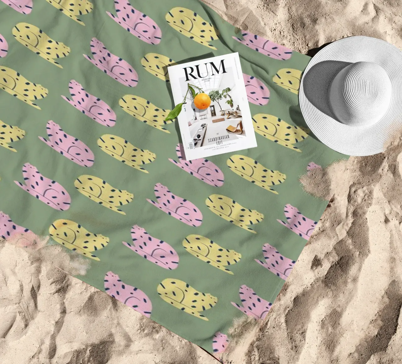 Cat Pattern No 03 telo mare da treechild