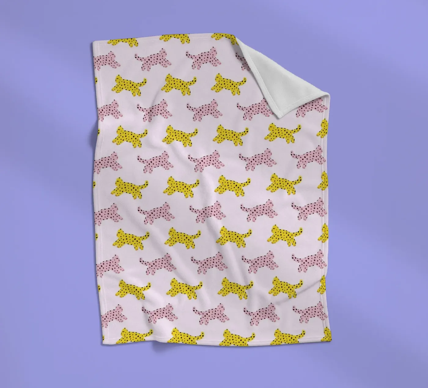 Tiger Pattern No 04 fleecedeken van treechild