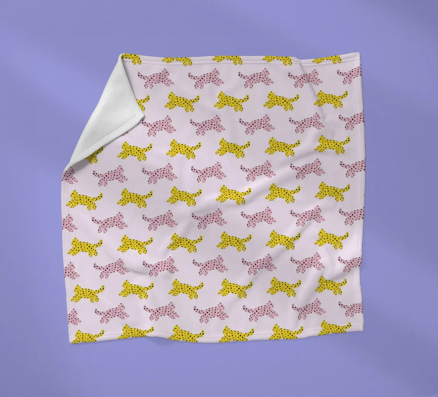 Tiger Pattern No 04 fleecedeken van treechild