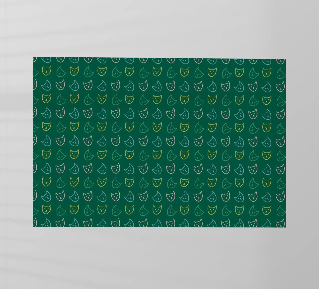 Cat Pattern No 05 pellicola backlit da treechild