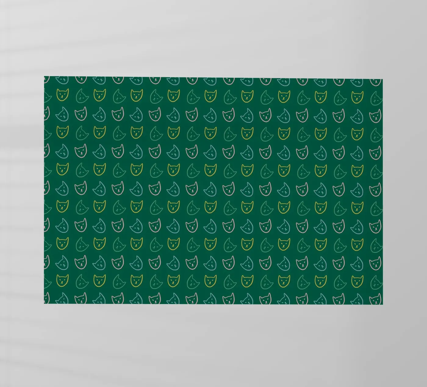 Cat Pattern No 05 pellicola backlit da treechild