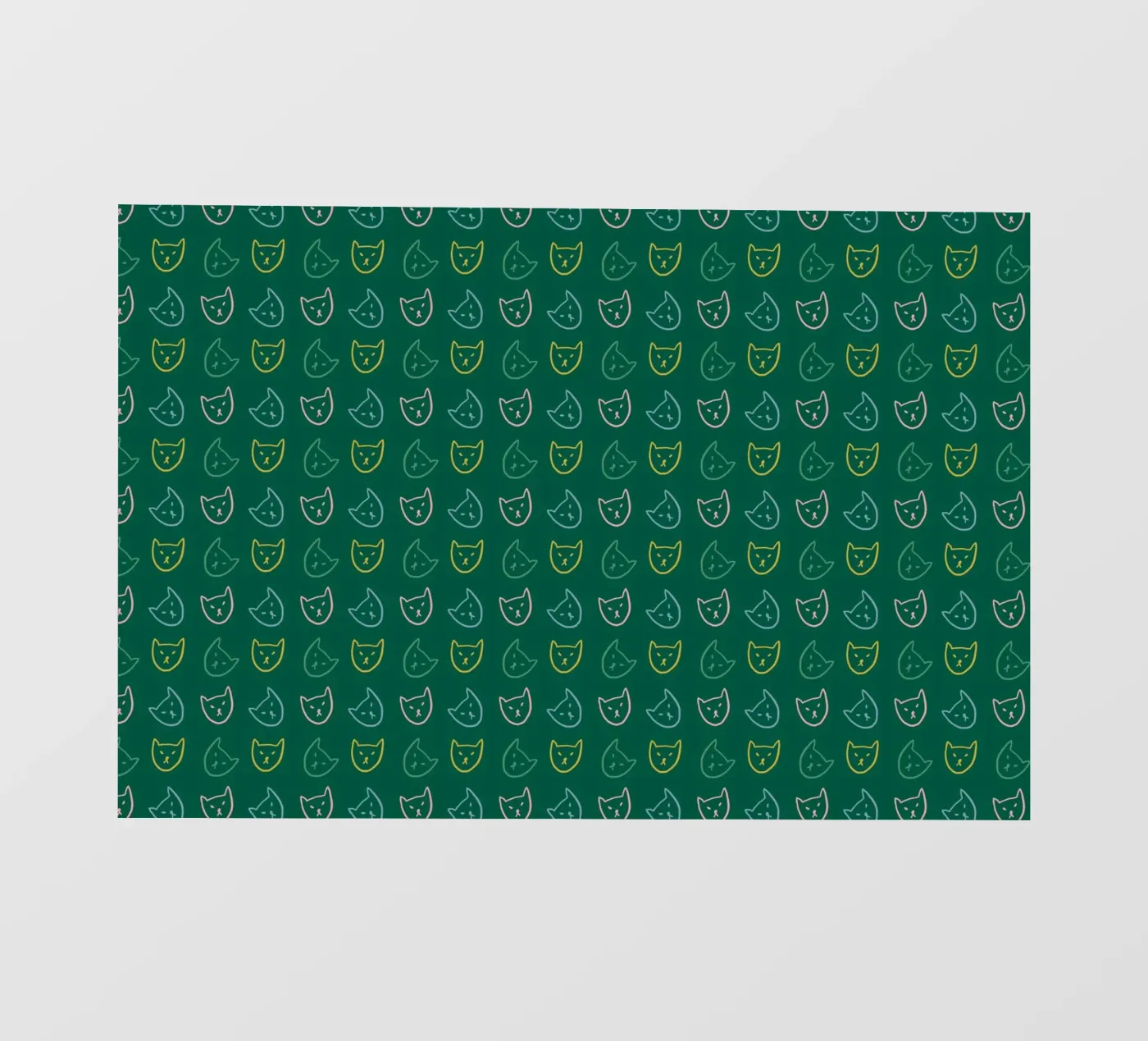 Cat Pattern No 05 pellicola backlit da treechild