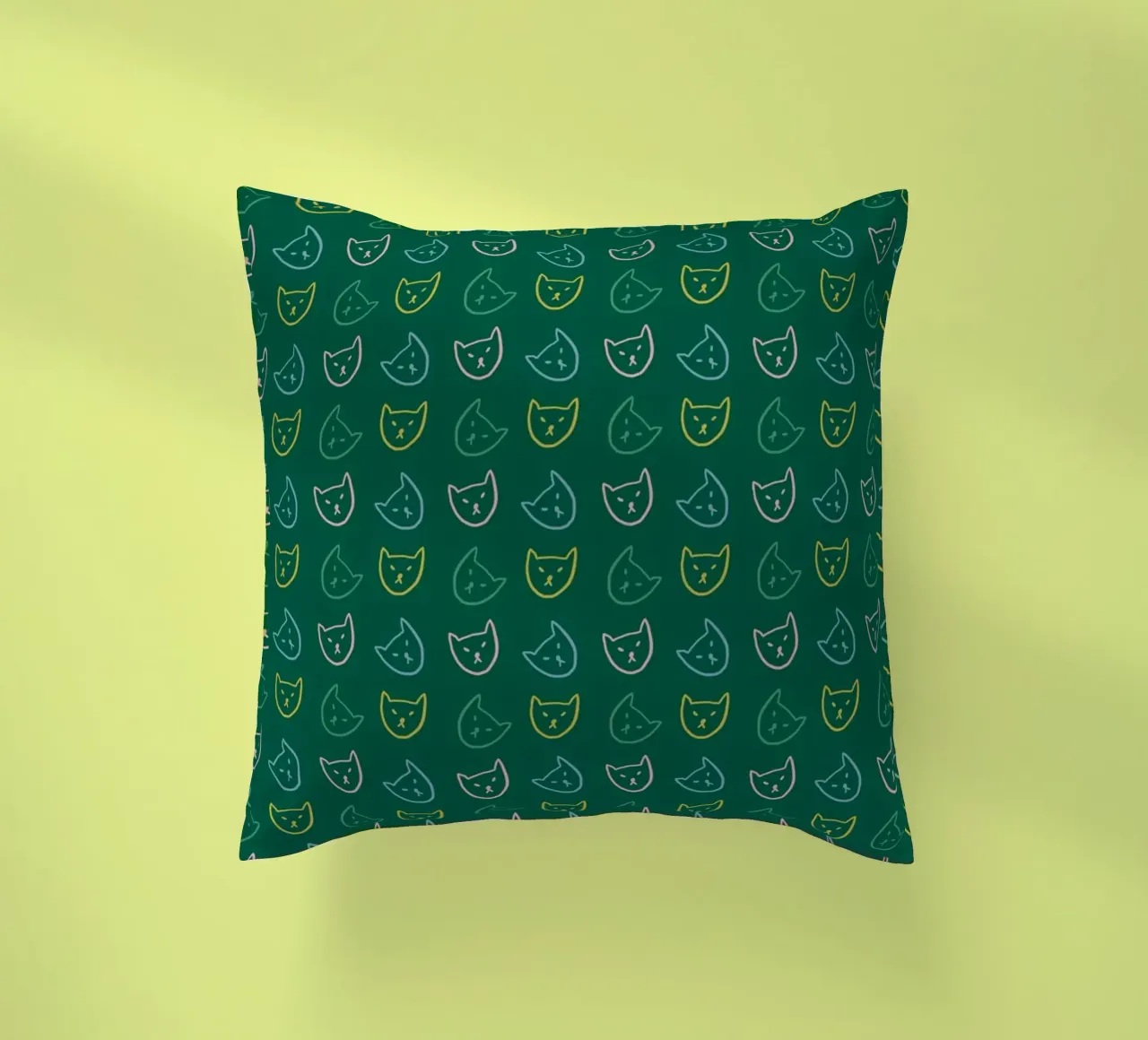 Cat Pattern No 05 cuscino da treechild