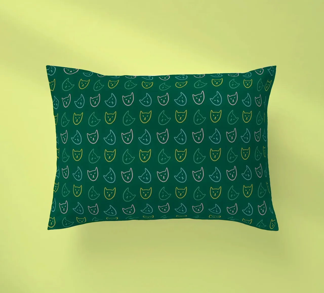 Cat Pattern No 05 cuscino da treechild