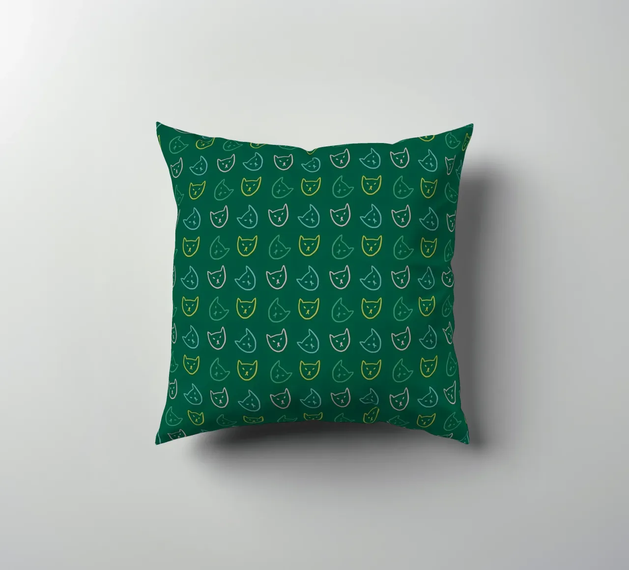 Cat Pattern No 05 cuscino da treechild