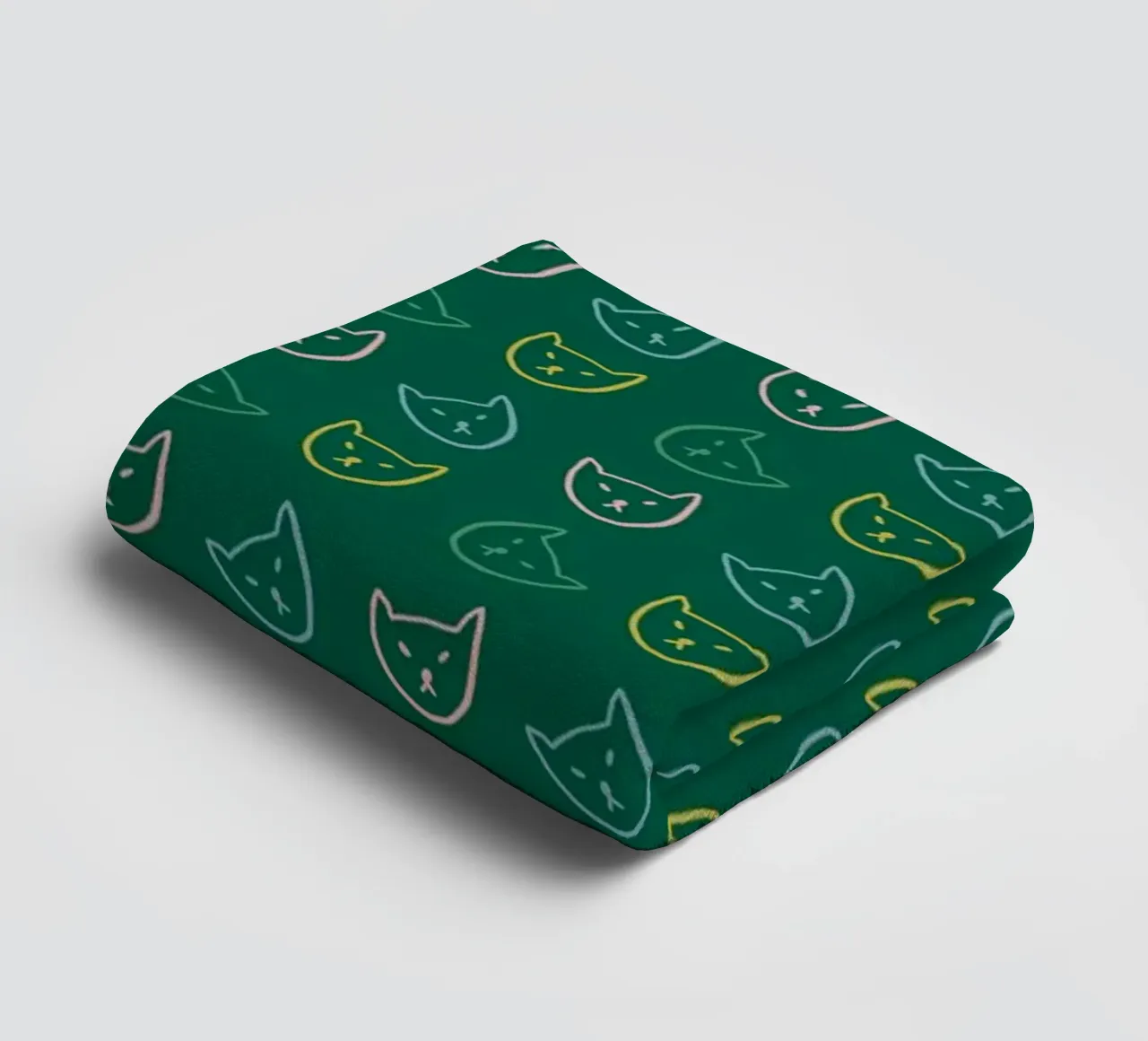 Cat Pattern No 05 asciugamano da bagno da treechild