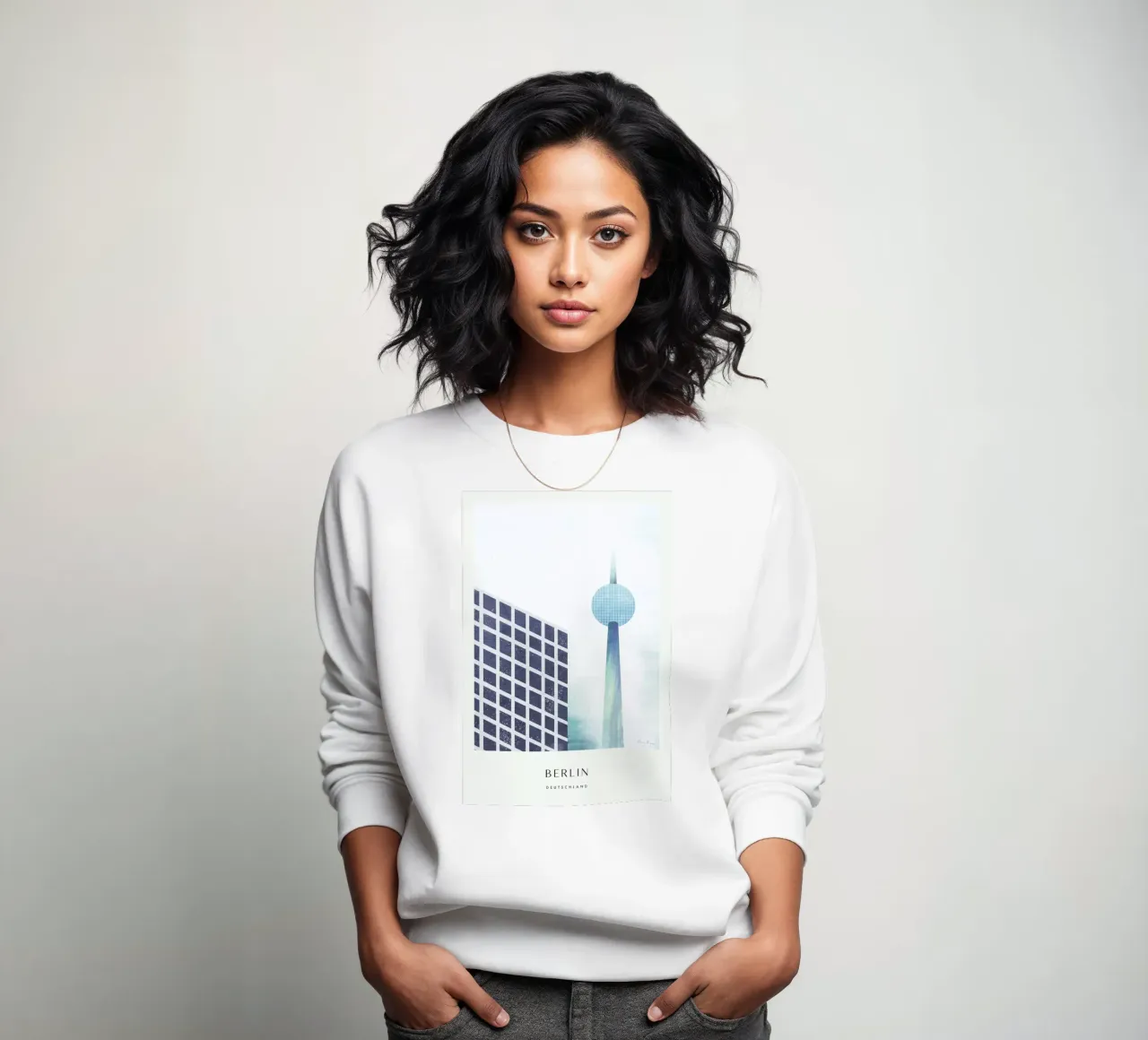 Berlin - Series II felpa da Henry Rivers