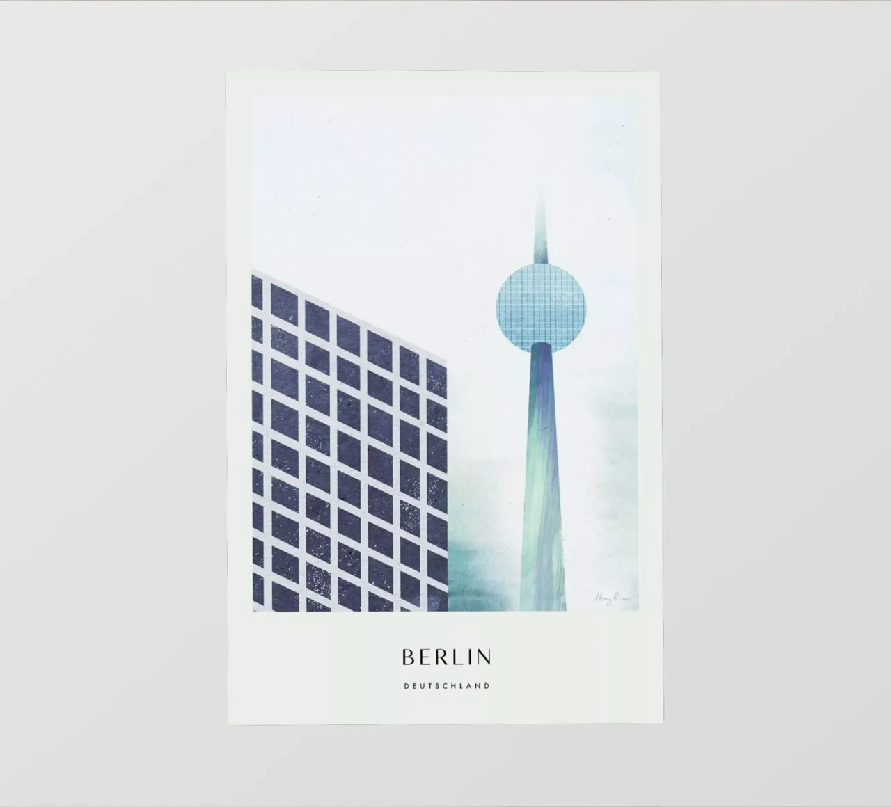 Berlin - Series II telo in pvc da Henry Rivers