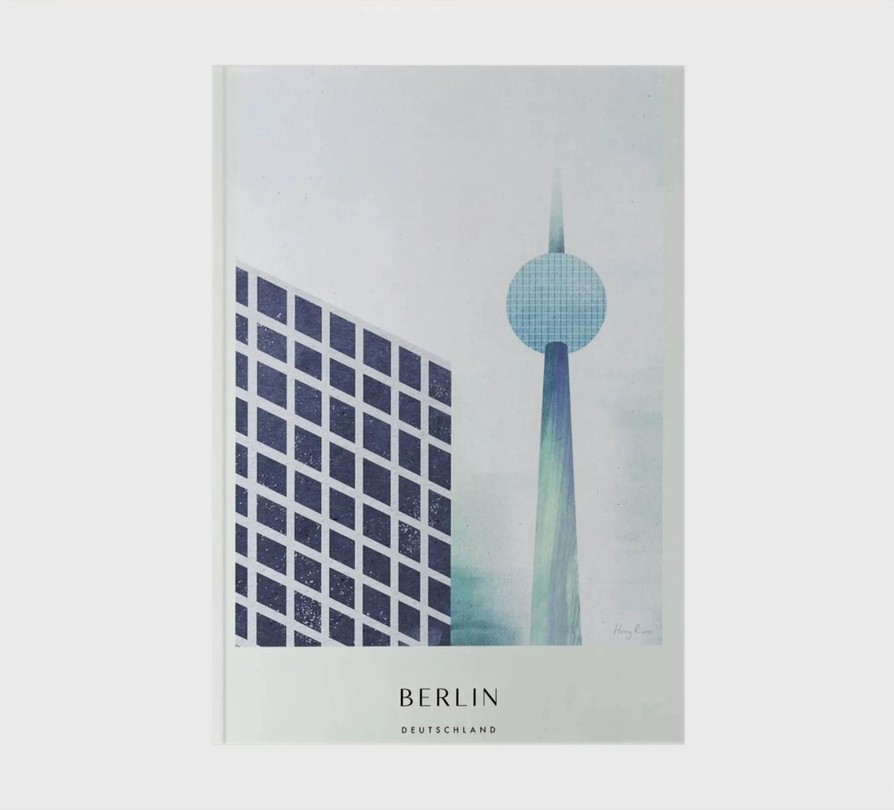 Berlin - Series II Notizbuch von Henry Rivers