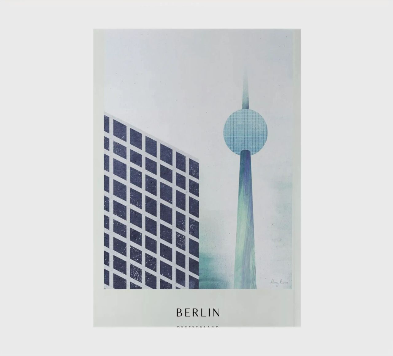 Berlin - Series II Notizbuch von Henry Rivers